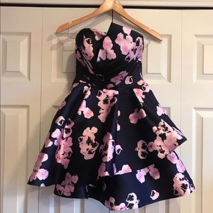 Floral cocktail dress